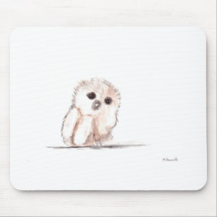 Tapis De Souris Baby owl small bird