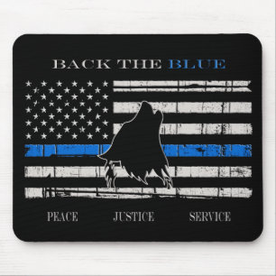 Tapis De Souris Back the Blue
