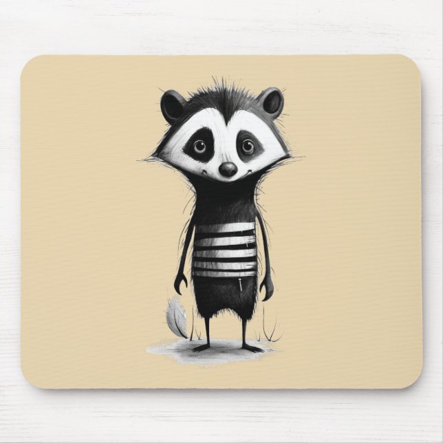 Tapis De Souris Badger de blaireau (Devant)