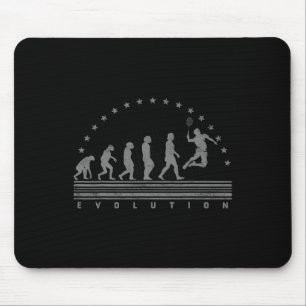 Tapis De Souris Badmi masculin de la navette rétro Badminton Evolu