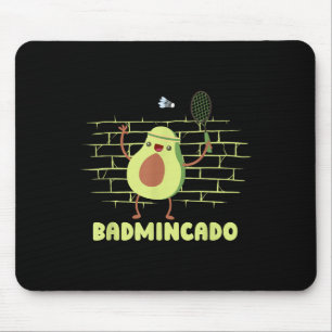 Tapis De Souris Badmincado - Raquette Joueur Drôle Jeu Match Badmi
