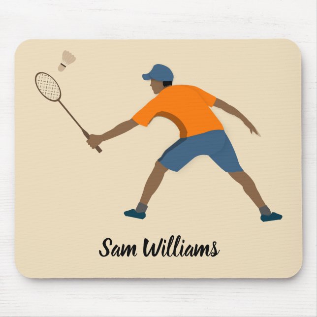 Tapis De Souris Badminton (Devant)