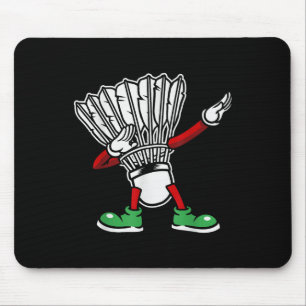 Tapis De Souris Badminton Racket Dabbing Joueur Badminton