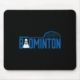 Tapis De Souris Badminton Racket Shuttle Design sportif