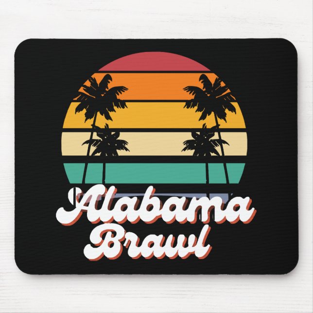 Tapis De Souris Bagarre de l'Alabama  (Devant)