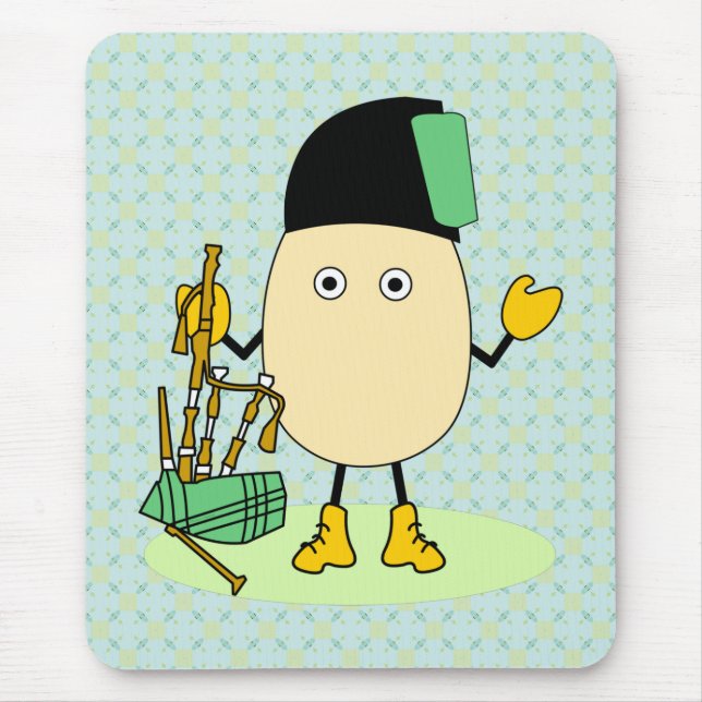 Tapis De Souris Bagpipe Egghead (Devant)