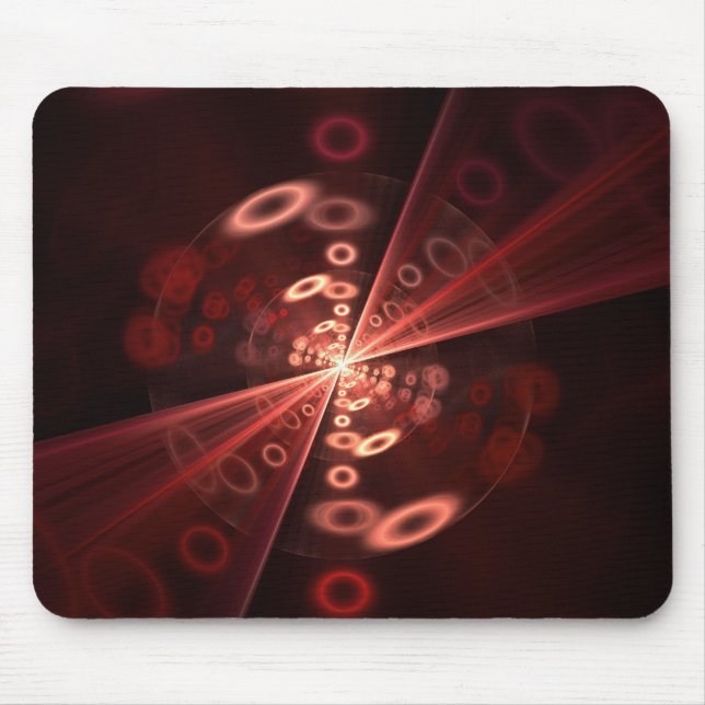 Tapis De Souris Bagues fractales (Devant)