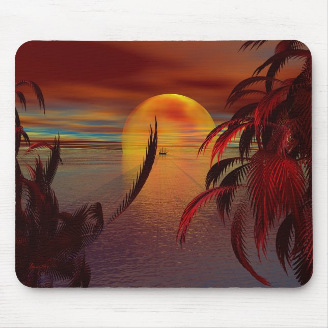 Tapis De Souris Baie de solitude (Devant)