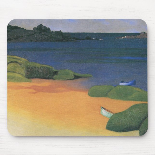 Tapis De Souris Baie de Tregastel par Felix Vallotton, Art (Devant)