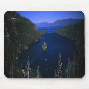 Tapis De Souris Baie verte splendide dans le lac Tahoe Nevada,