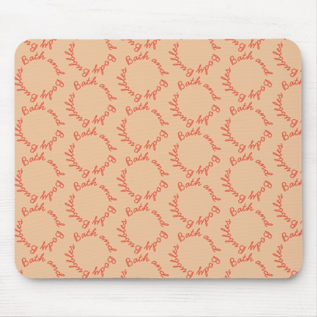 Tapis De Souris Bain de bulles et corps d'Orphan Noir (Devant)