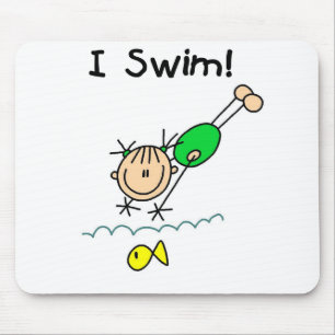 Tapis De Souris Bain Mousepad de la fille I