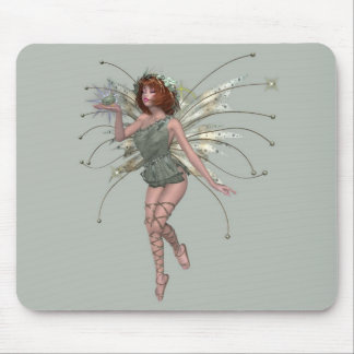 Tapis De Souris Baiser de KRW le Faery principal rouge Mousepad de