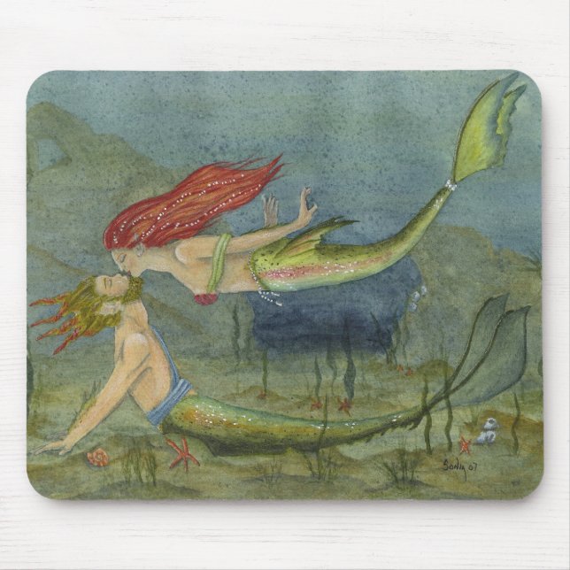 Tapis De Souris Baiser secret Mousepad (Devant)