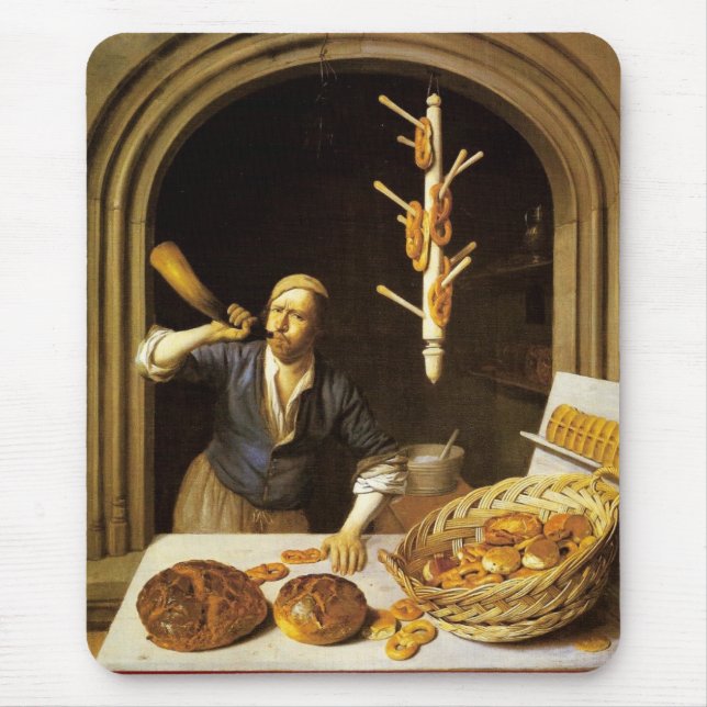 TAPIS DE SOURIS BAKER À FOUR ANTIQUE, BOUTIQUE DE PAIN DE BAKERY (Devant)
