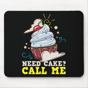 Tapis De Souris Baker Baking Cake Cupcake Cadeau