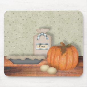 Tapis De Souris Baking Pumpkin Pie Mousepad