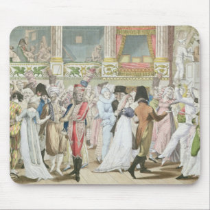 Tapis De Souris Bal costumé à l'opéra, après 1800