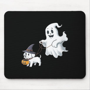 Tapis De Souris Balade Fantôme Féminin T-shirt Halloween en V