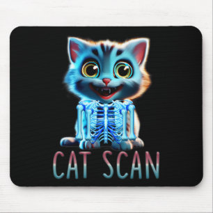 Tapis De Souris Balayage Cat Balayage Ct Halloween Chat rayon X je