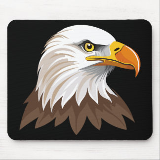 Tapis De Souris Bald eagle head
