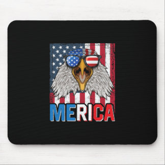 Tapis De Souris Bald Eagle Merica 4 juillet