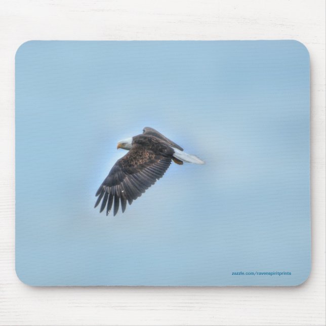 Tapis De Souris Bald Eagle Wildife Photo 4 (Devant)