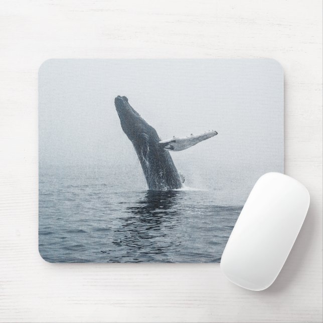 Tapis De Souris Baleine à bosse (Avec souris)