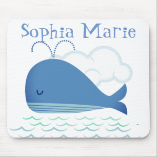 Tapis De Souris Baleine détendue