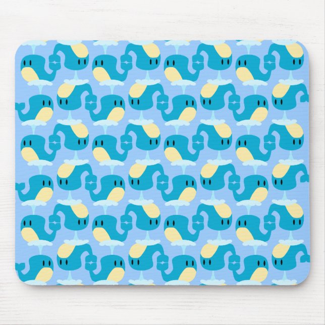 Tapis De Souris Baleine Mousepad (Devant)