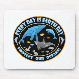 Tapis De Souris Baleines et dauphins