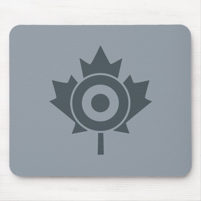 Tapis De Souris Balise Mod Roundel Feuille d'érable canadienne (Devant)