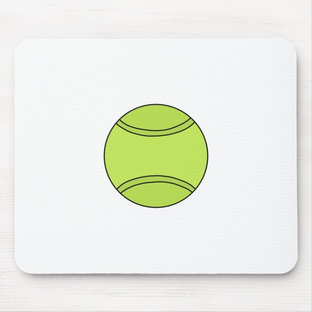 Tapis De Souris Ball de tennis (Devant)