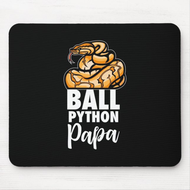 Tapis De Souris Ball Python Papa (Devant)
