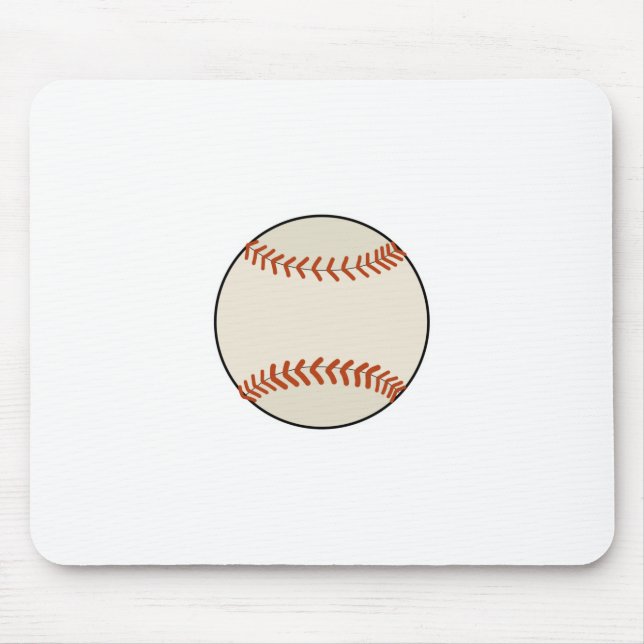 Tapis De Souris Balle de baseball (Devant)