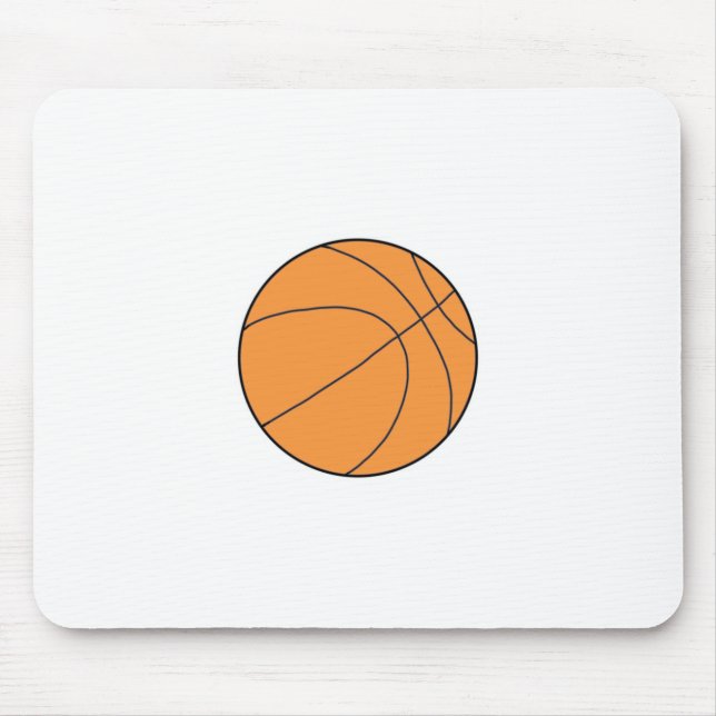 Tapis De Souris Balle de basket (Devant)