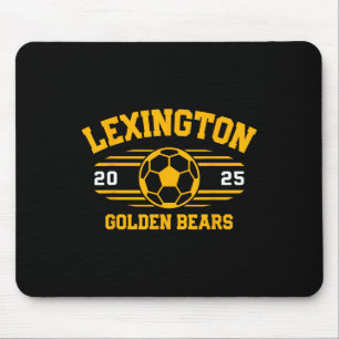 Tapis De Souris Balle de football des Lexington Golden Bears 2025 