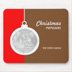 Tapis De Souris Balle décorative de Noël