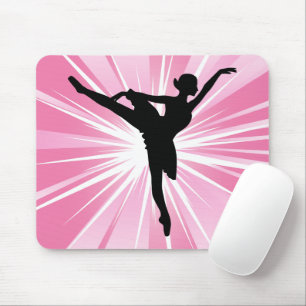 Tapis De Souris Ballerina étoile rose