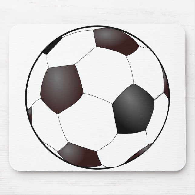 Tapis De Souris Ballon de football (Devant)