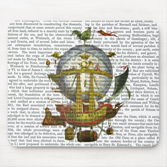 Tapis De Souris Ballons à air chaud Minerve (Devant)