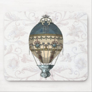 Tapis De Souris Balloon baroque bleu & crème