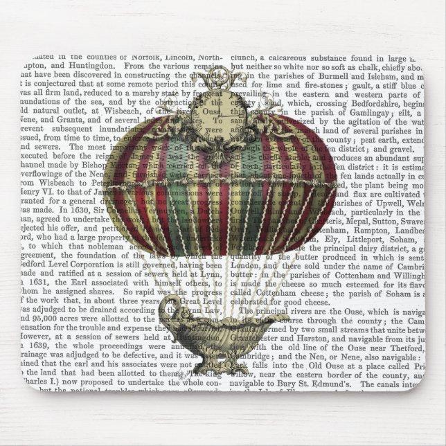 Tapis De Souris Balloon d'Imaginaire baroque 4 (Devant)