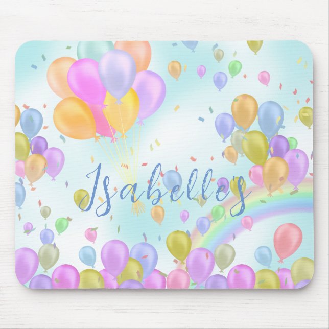 Tapis De Souris Balloon Pastel (Devant)