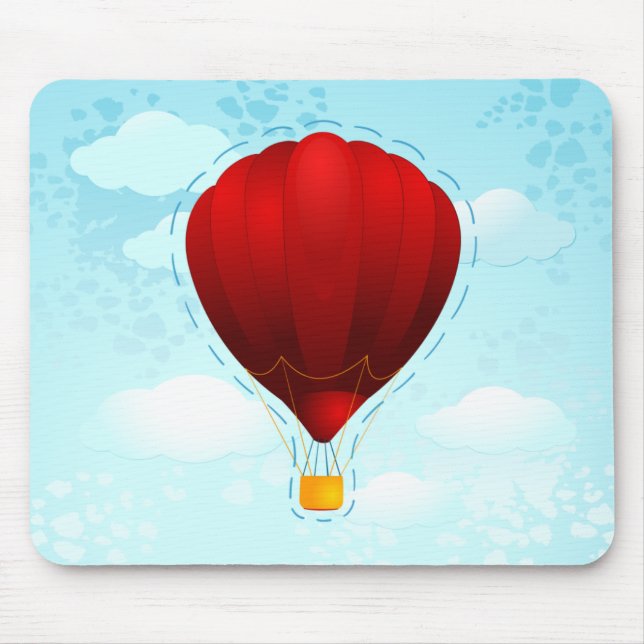 Tapis De Souris Balloon rouge, mousepac (Devant)