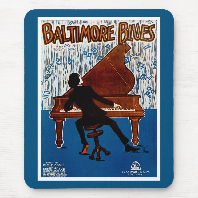 Tapis De Souris Baltimore Blues (Devant)
