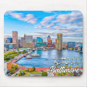 Tapis De Souris Baltimore, Maryland, États-Unis