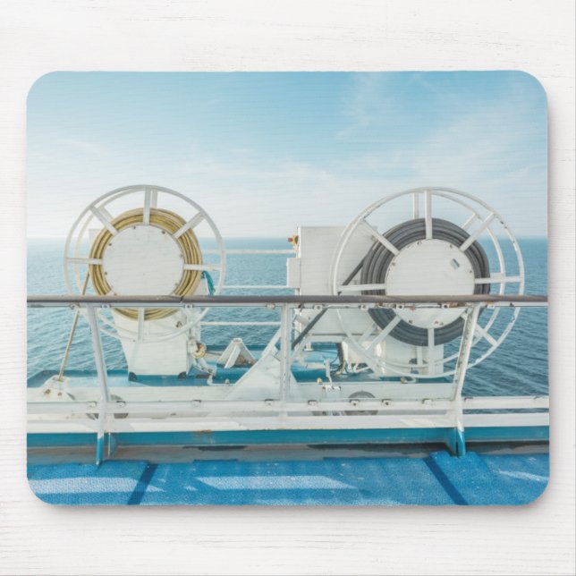 Tapis De Souris Balustrade d'un bateau de croisière (Devant)