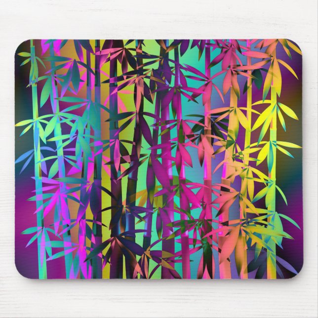 Tapis De Souris Bambou Art 5 Mousepad (Devant)