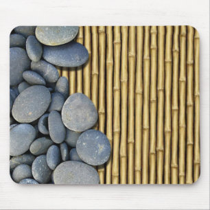 Tapis De Souris Bambou et pierres